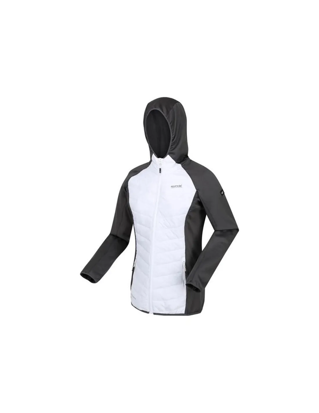 Chaqueta de Montaña Regatta Andreson VIII White/SlGrey Mujer