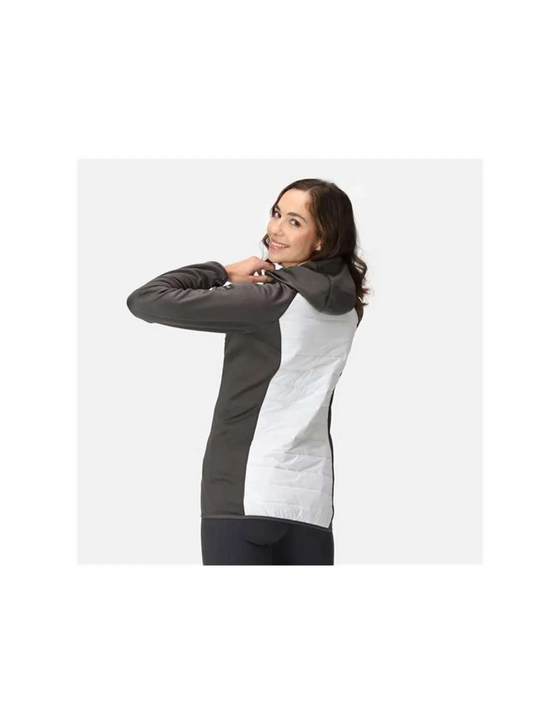 Chaqueta de Montaña Regatta Andreson VIII White/SlGrey Mujer