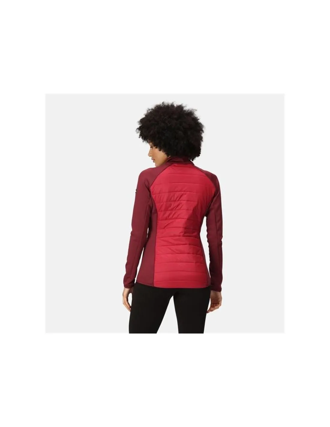 Chaqueta de Montaña Regatta Clumber Hybrid IV RumbaRd/Burg Mujer