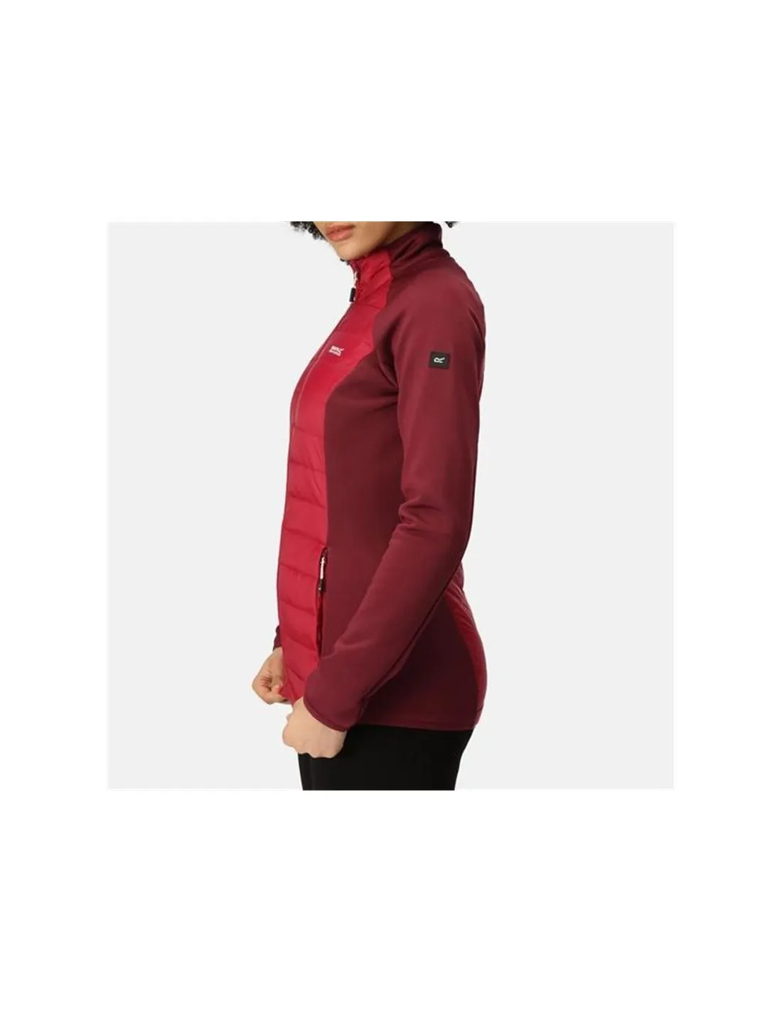 Chaqueta de Montaña Regatta Clumber Hybrid IV RumbaRd/Burg Mujer