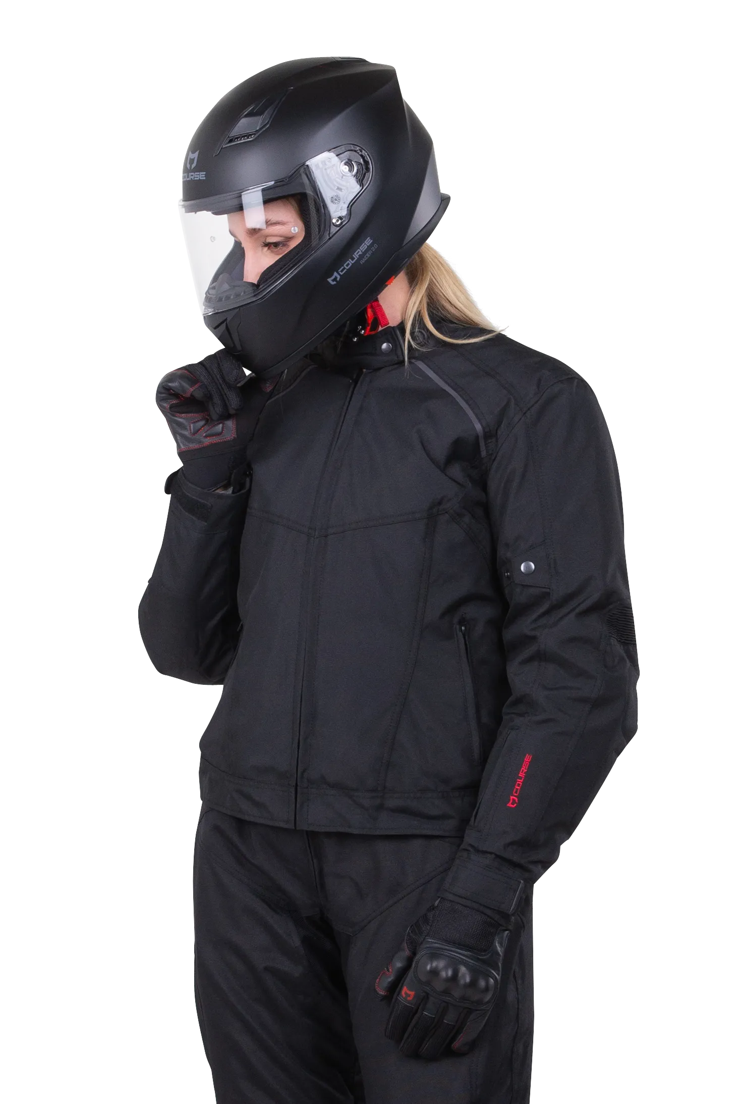 Chaqueta de Moto Mujer Course Two Seasons 3.0 Negra