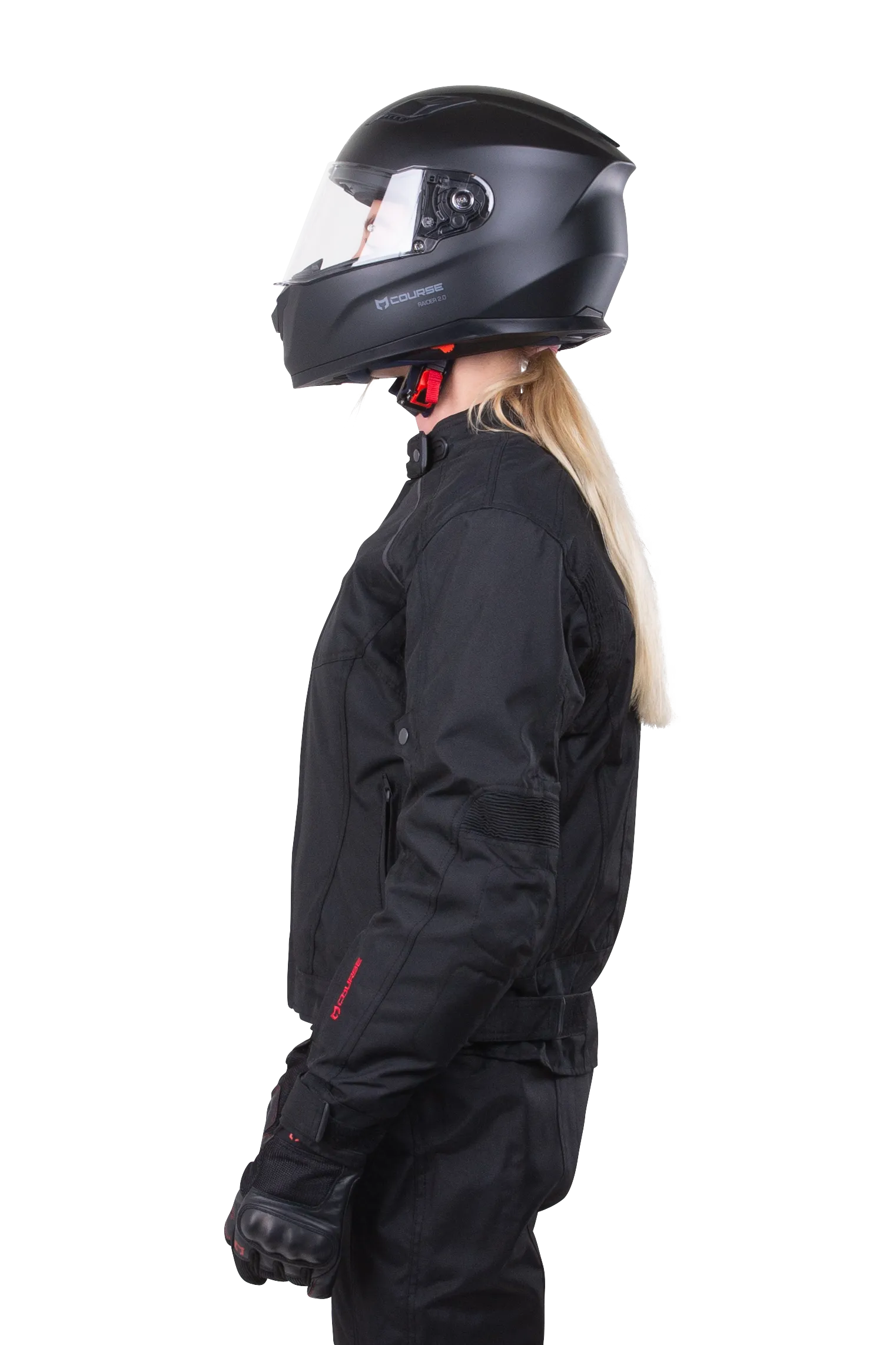 Chaqueta de Moto Mujer Course Two Seasons 3.0 Negra