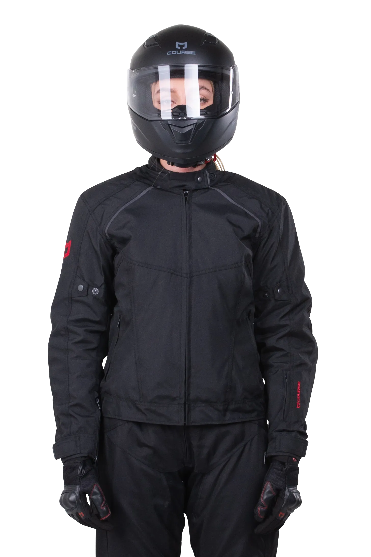 Chaqueta de Moto Mujer Course Two Seasons 3.0 Negra