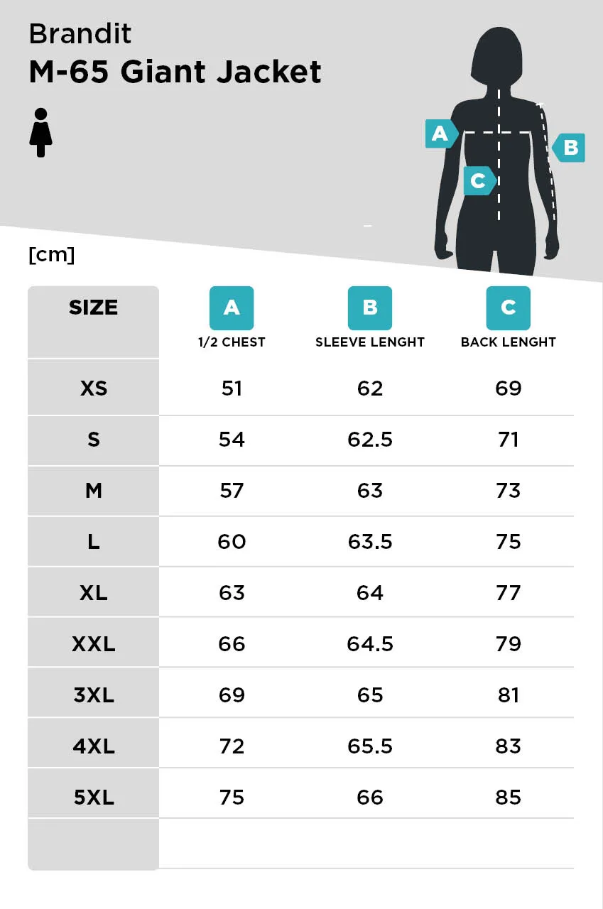 CHAQUETA DE MUJER BRANDIT M65 GIANT OLIVA 