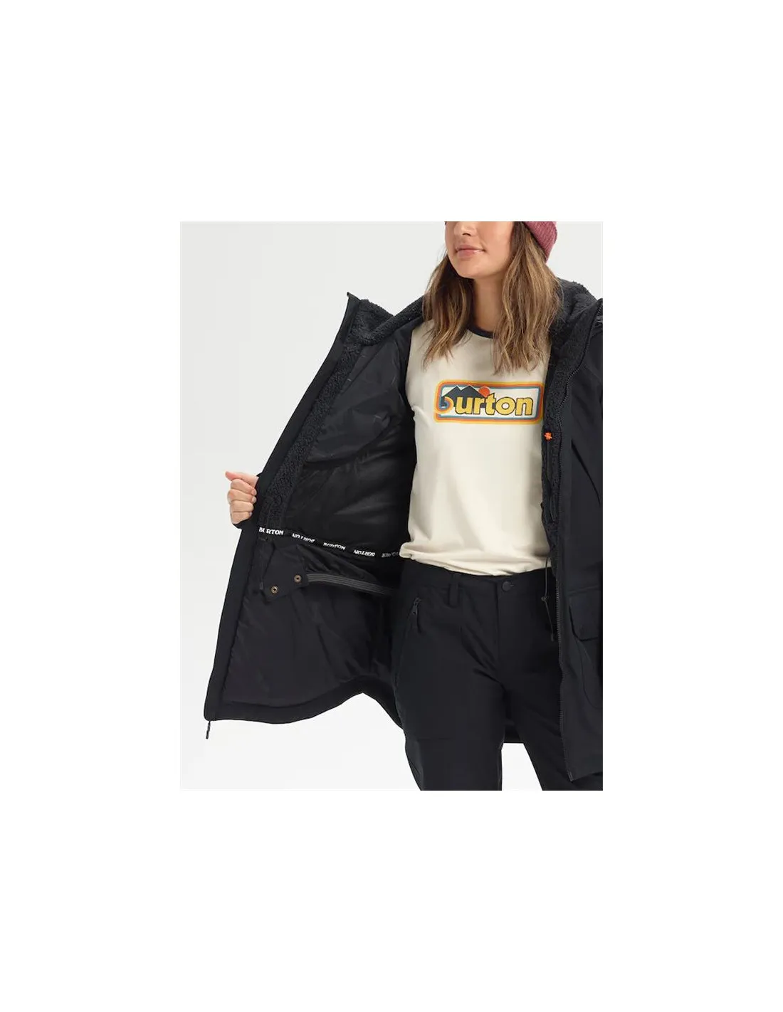 Chaqueta de Nieve Burton Prowess Mujer Negro