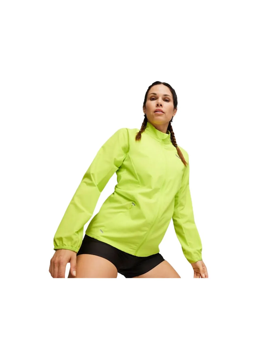 Chaqueta de Running Puma Run Elite Ultraweave Mujer Amarillo