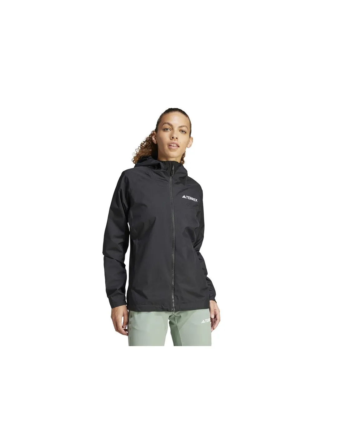 Chaqueta de Senderismo adidas Terrex Multi 2L Rain Mujer Negro