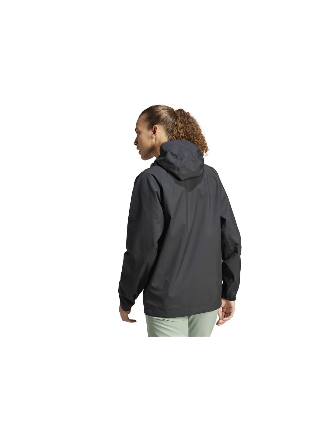 Chaqueta de Senderismo adidas Terrex Multi 2L Rain Mujer Negro