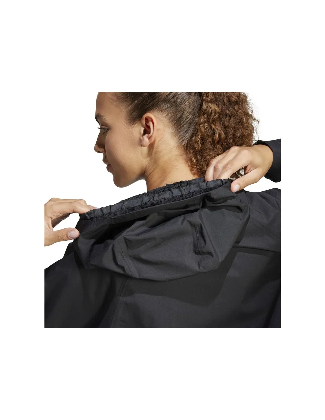 Chaqueta de Senderismo adidas Terrex Multi 2L Rain Mujer Negro