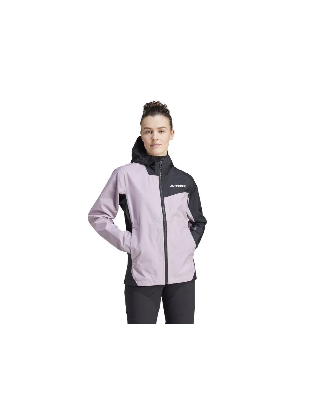 Chaqueta de Senderismo adidas Terrex Multi Rain.RDY 2.5  Mujer Morado