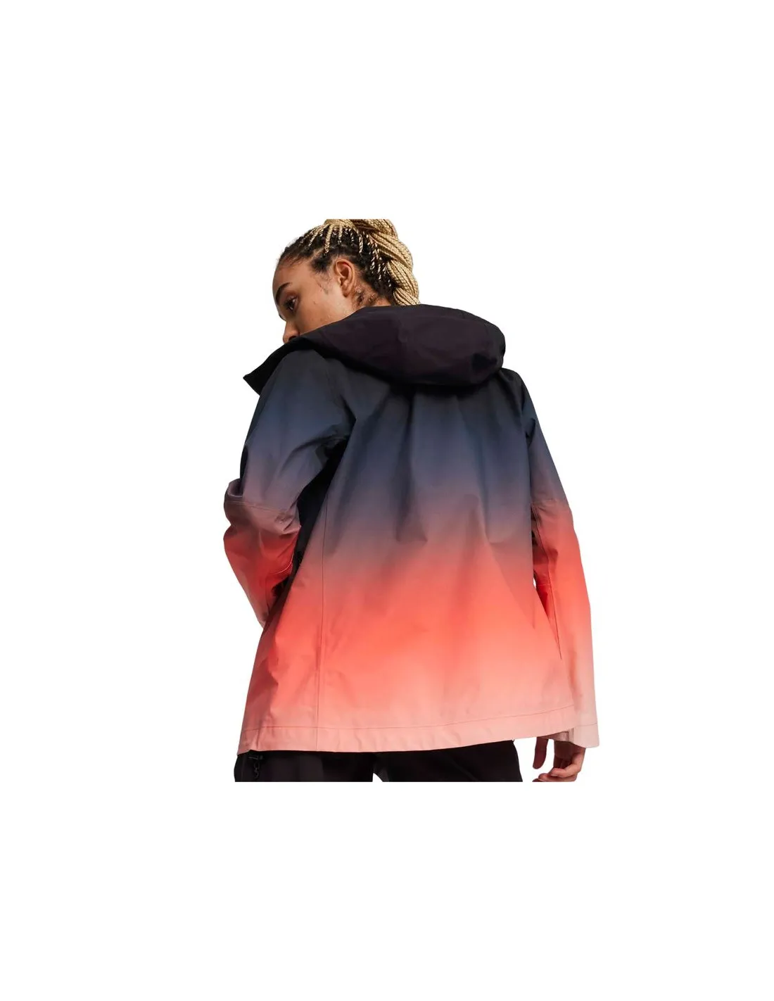 Chaqueta de Trail Puma Seasons Stormcell Mujer Negro Rojo