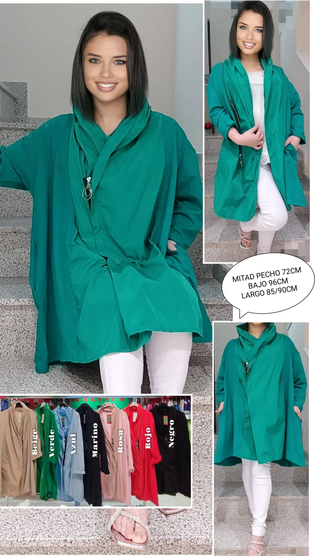 Chaqueta Diseño Juvenil Talla Grande