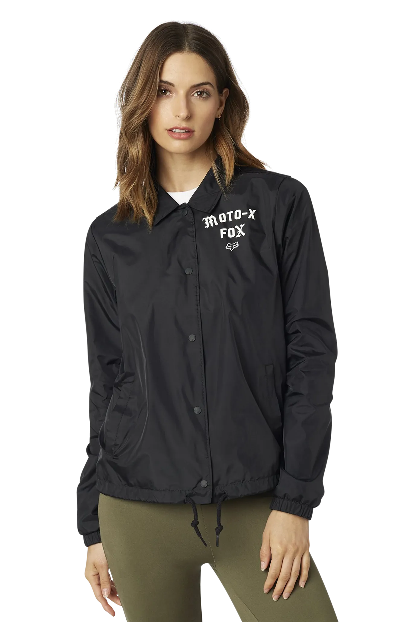 Chaqueta Fox Pit Stop Coaches Mujer Negra
