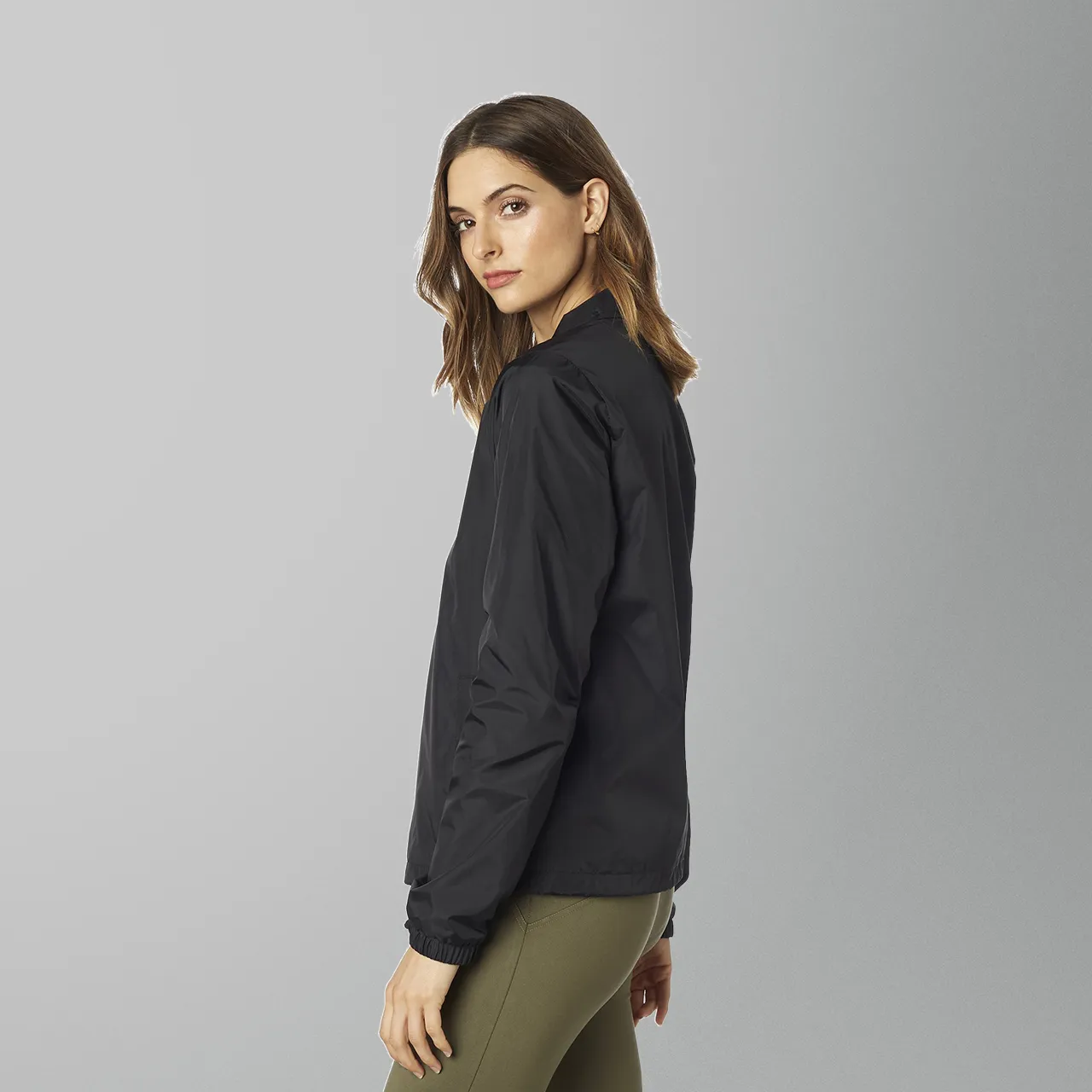 Chaqueta Fox Pit Stop Coaches Mujer Negra