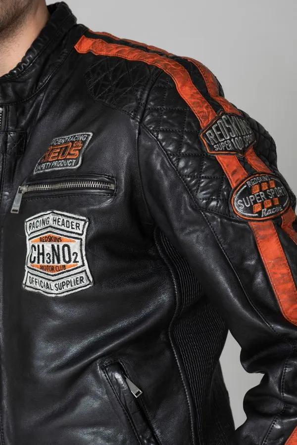 Chaqueta Hombre Redskins Ripper Calista Black Orange