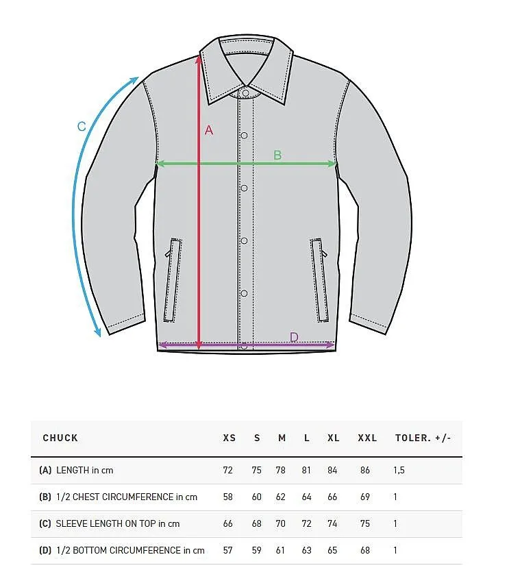 CHAQUETA HORSEFEATHERS CHUCK  TEAM  MEN´S