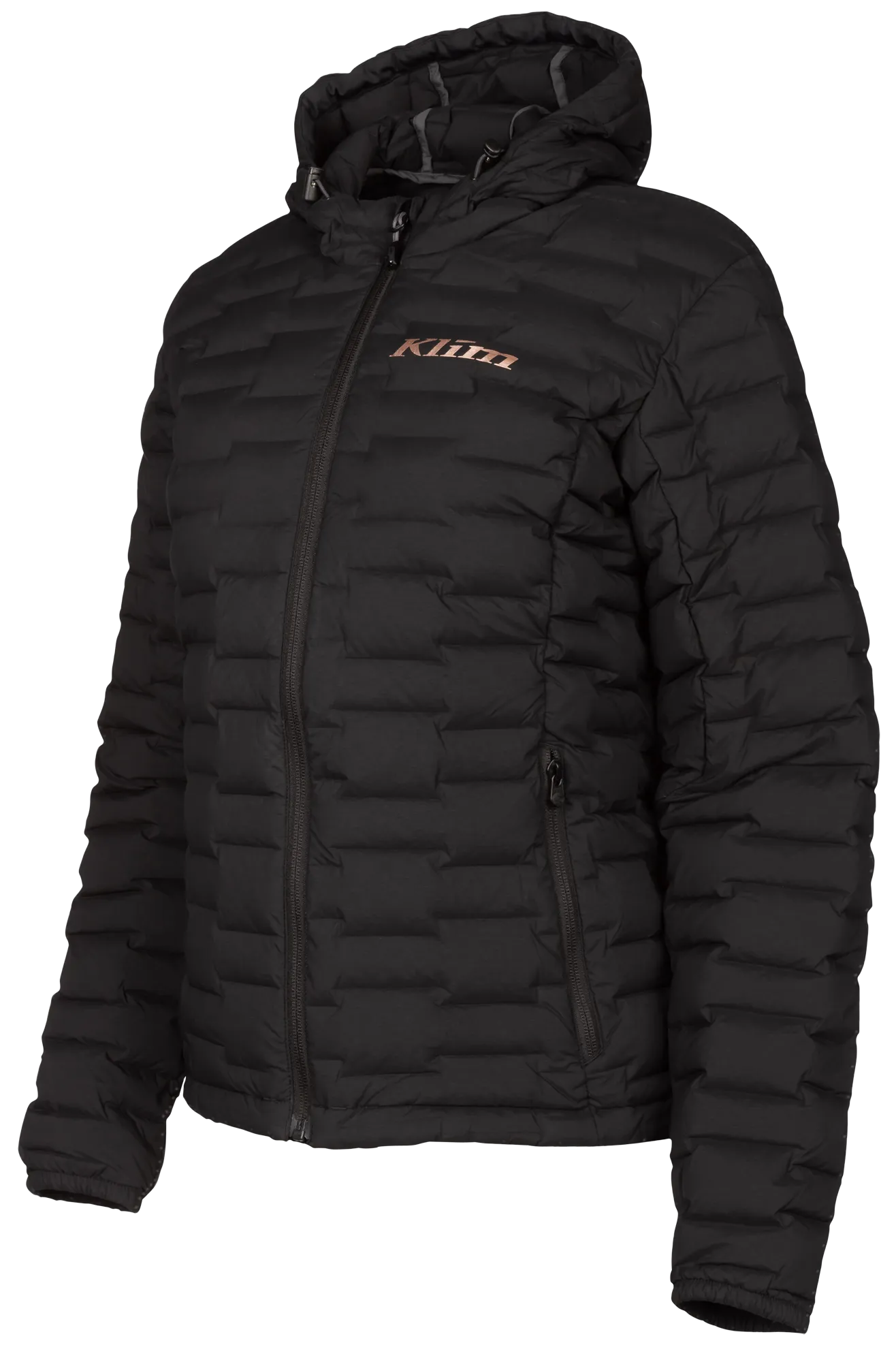 CHAQUETA MUJER KLIM LUNA NEGROROSA DORADO