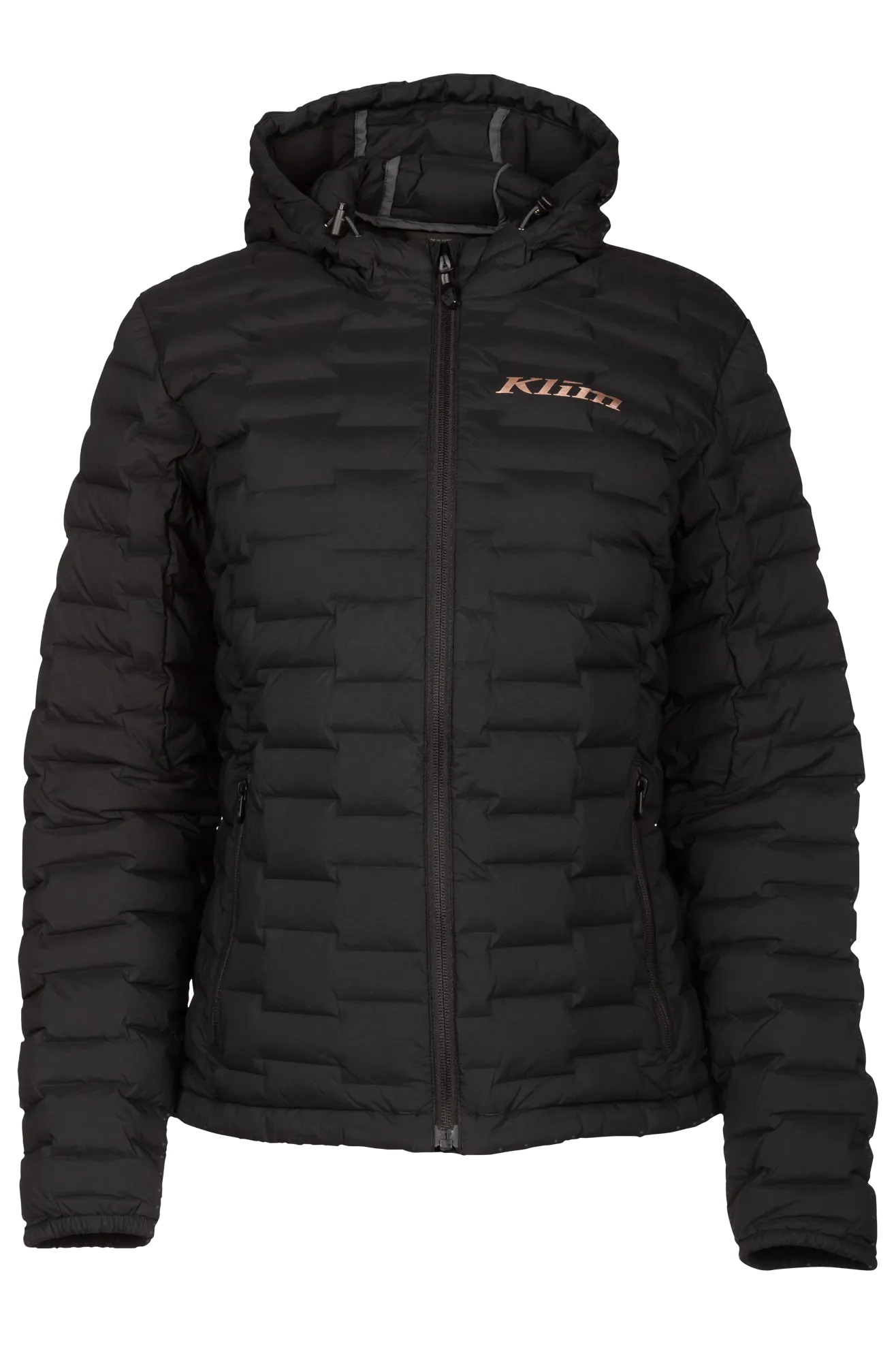 CHAQUETA MUJER KLIM LUNA NEGROROSA DORADO
