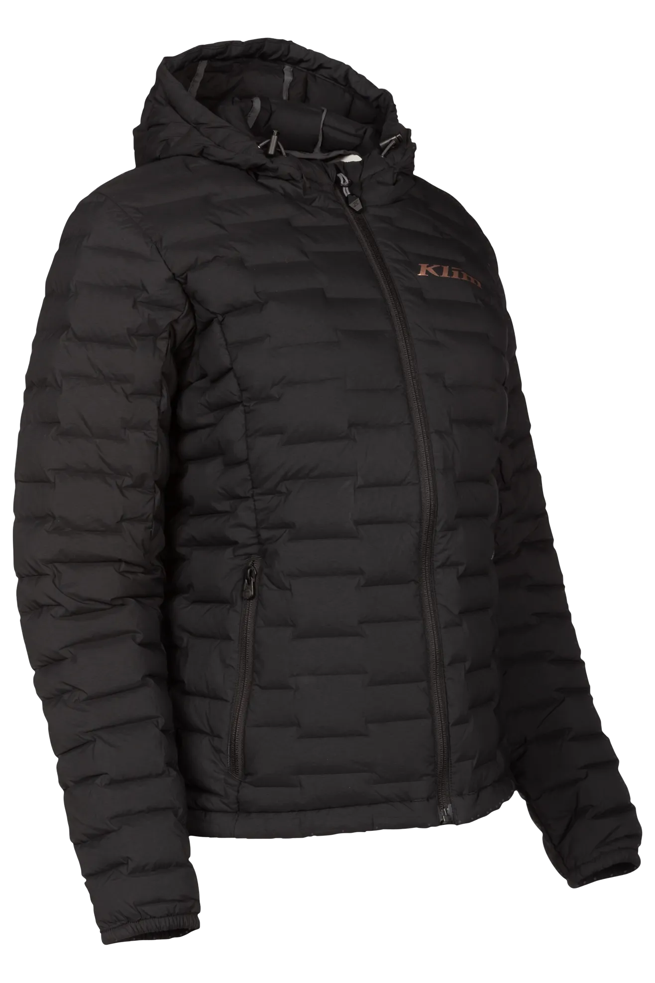 CHAQUETA MUJER KLIM LUNA NEGROROSA DORADO