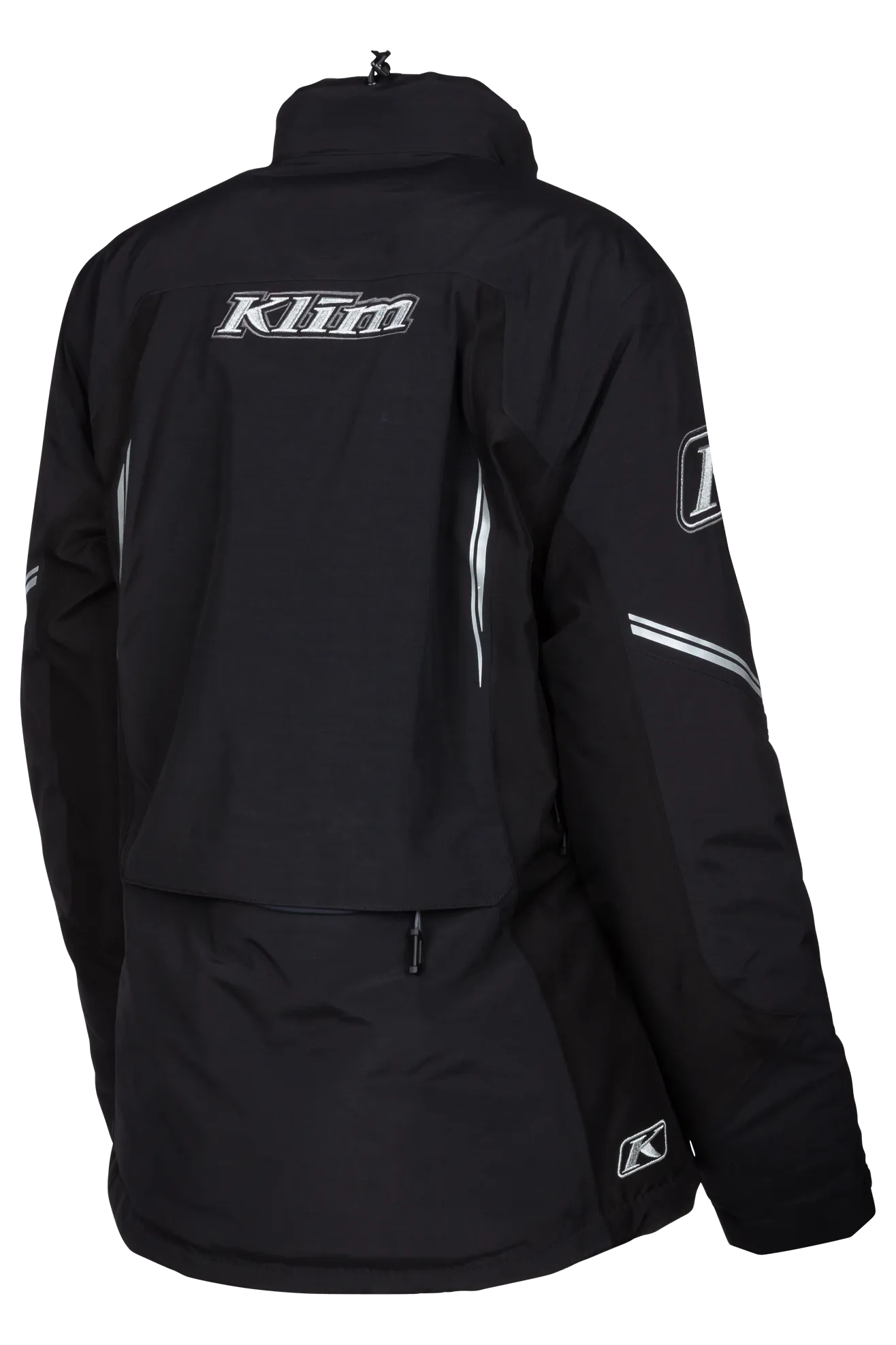 CHAQUETA MUJER KLIM STRATA NEGROPLATEADO METáLICO 