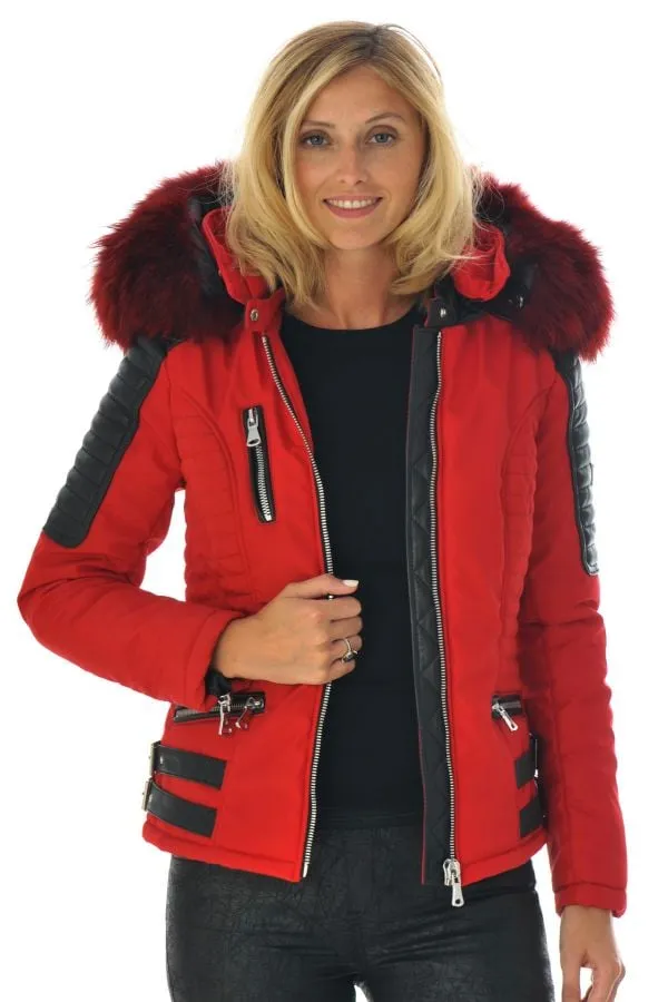 Chaqueta Mujeres Horspist Nounou Rouge Col Rouge Zz