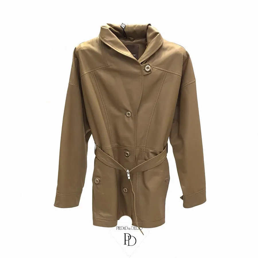 Chaqueta Piel Mujer Aguamarina – Color Castor