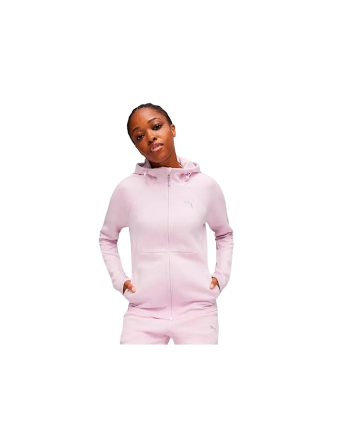 Chaqueta Puma EVOSTRIPE FZ Morado Mujer