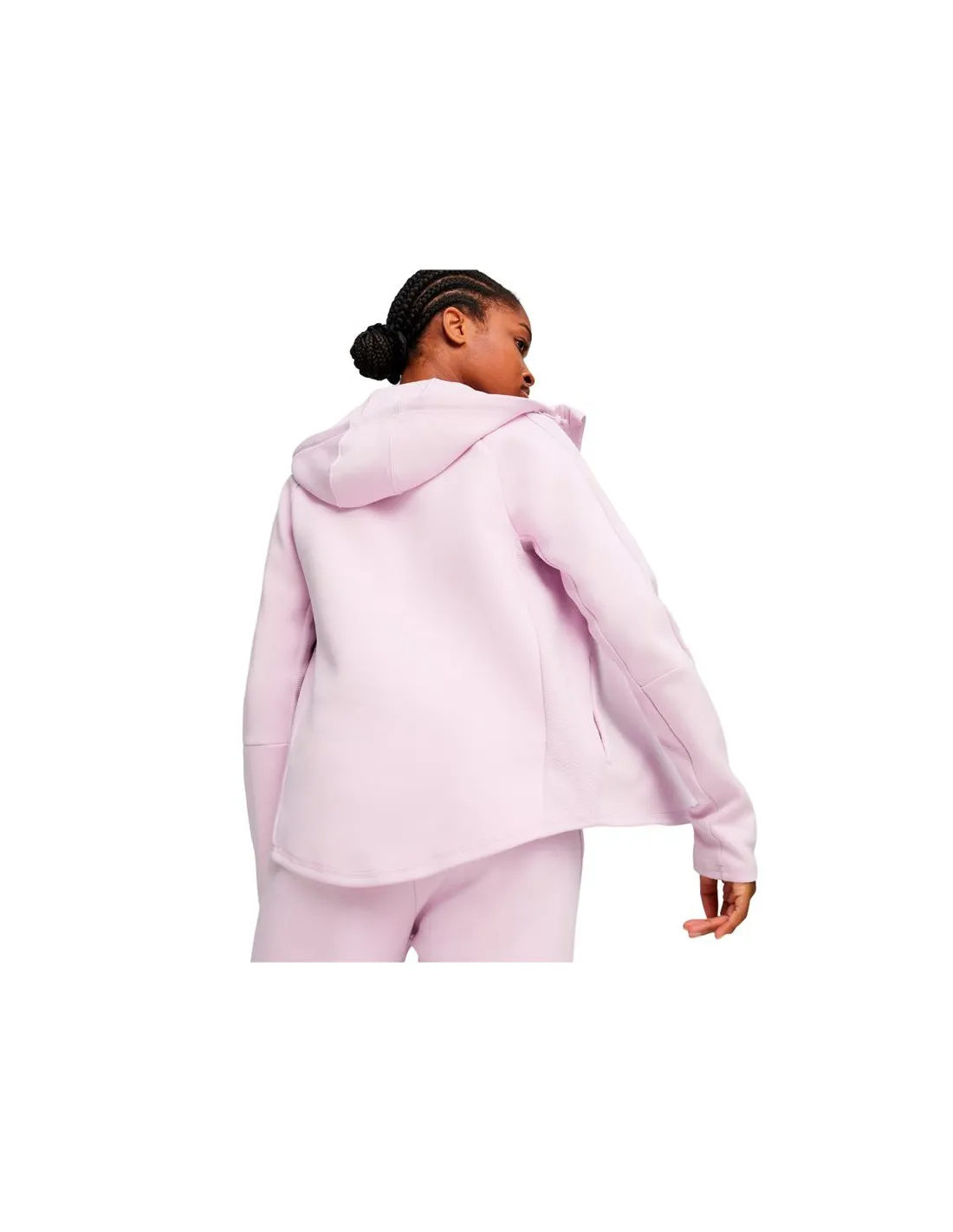 Chaqueta Puma EVOSTRIPE FZ Morado Mujer