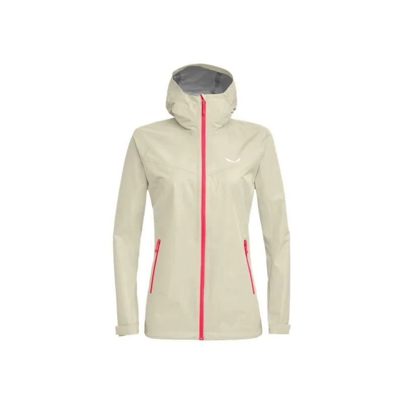 Chaqueta Salewa Puez Aqua 3 (avena) Mujer