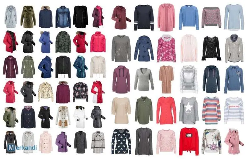 Chaquetas de ropa de invierno para mujer abrigo jersey jersey mezcla
