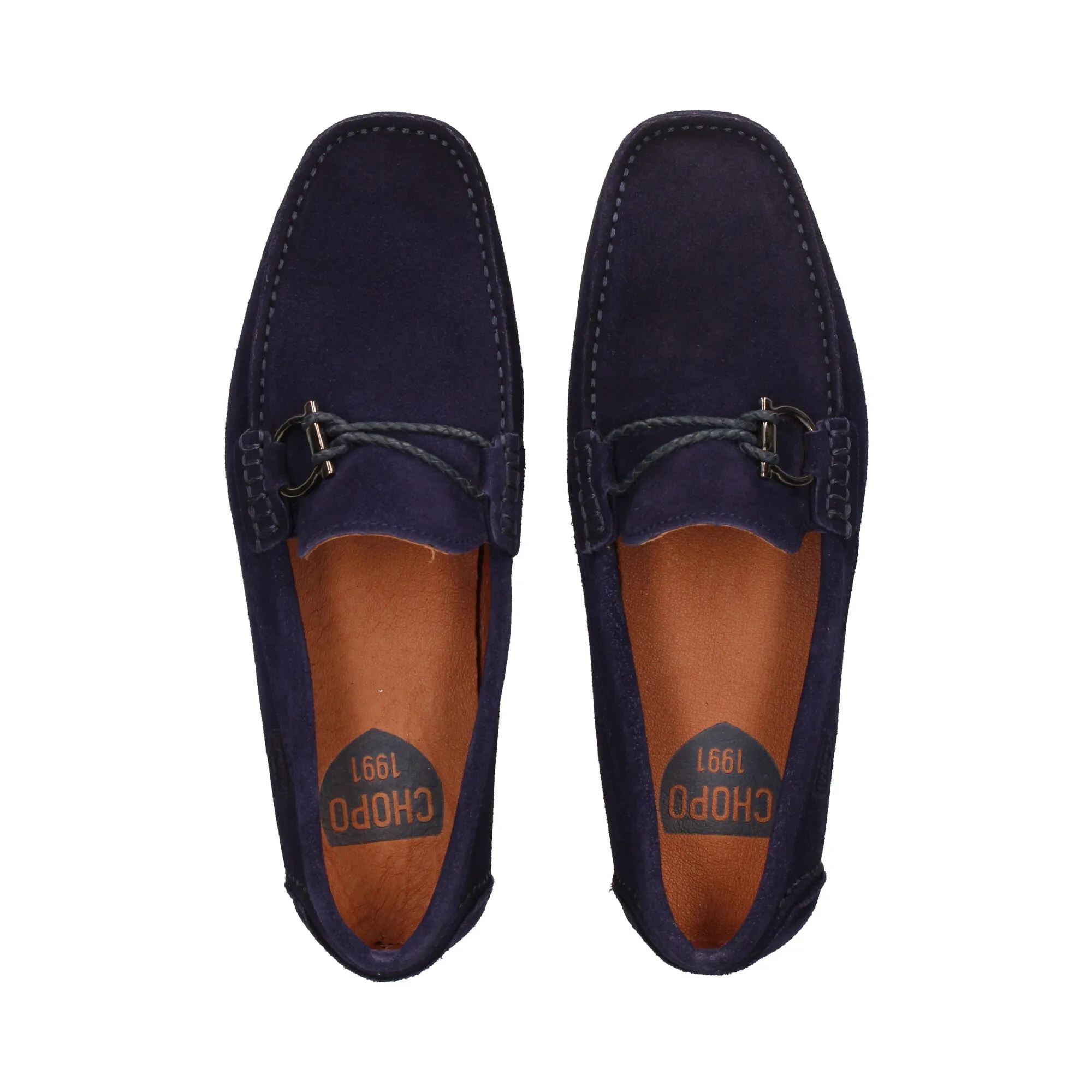 CHOPO Mocasines de Hombre AZUL