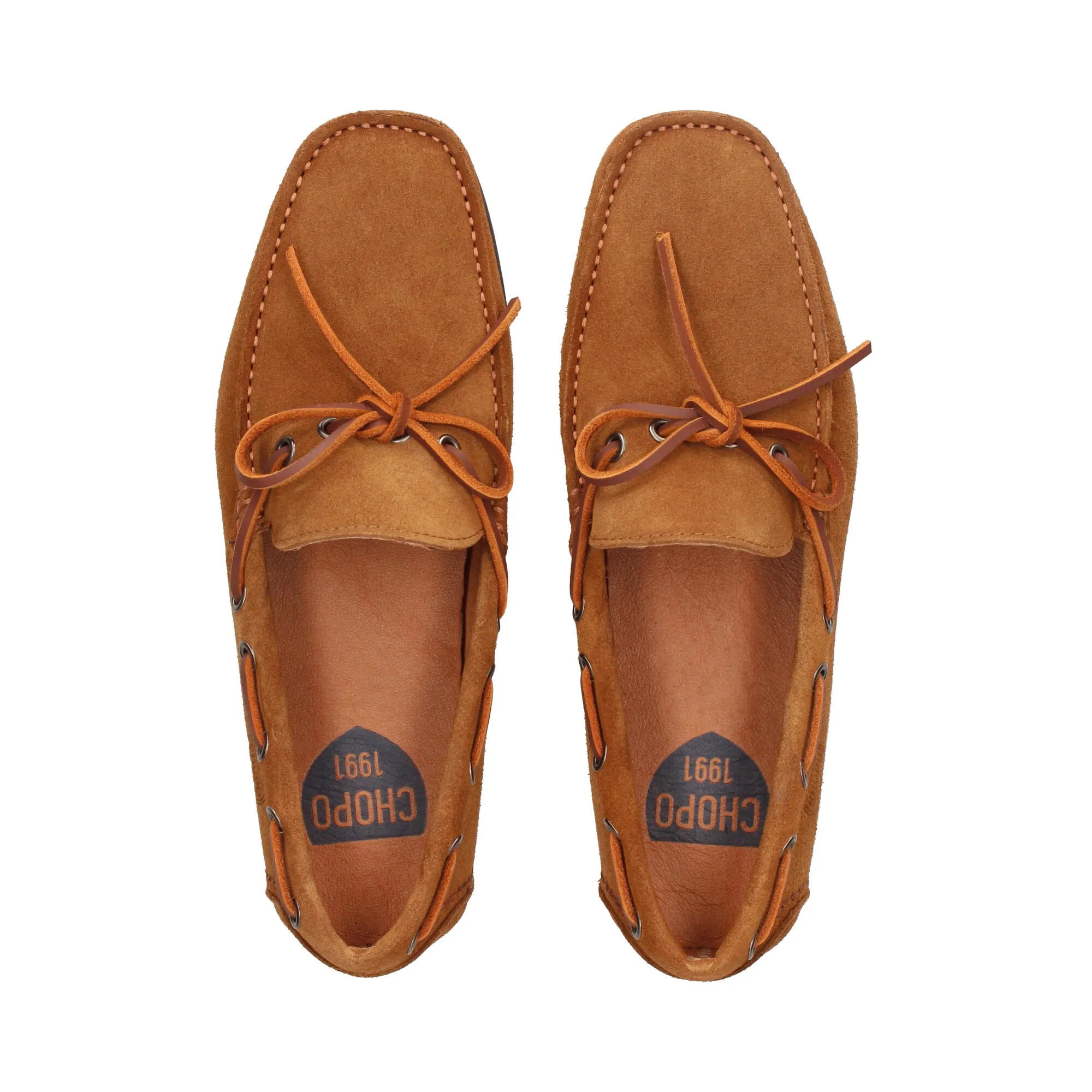 CHOPO Mocasines de Hombre CUERO