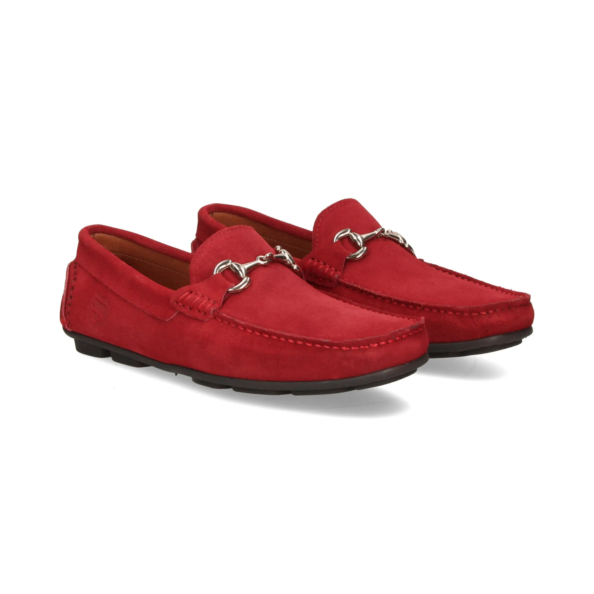 CHOPO Mocasines de Hombre ROJO