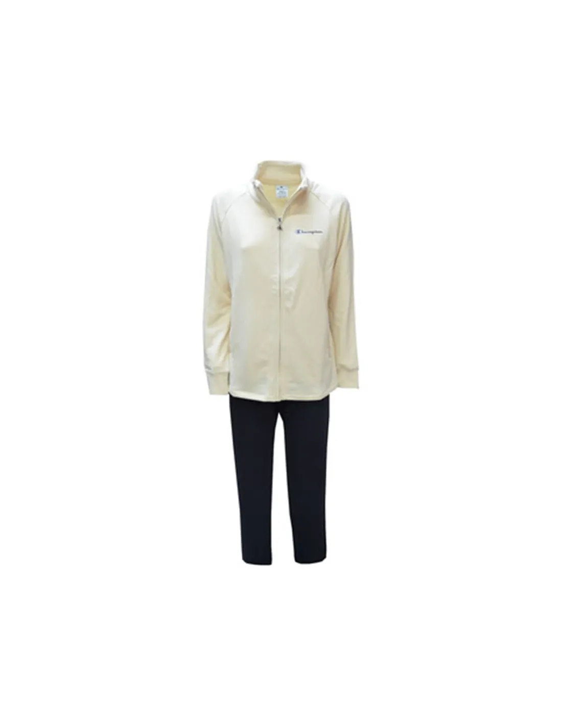 Chándal Champion Sweatsuit Mujer Beige