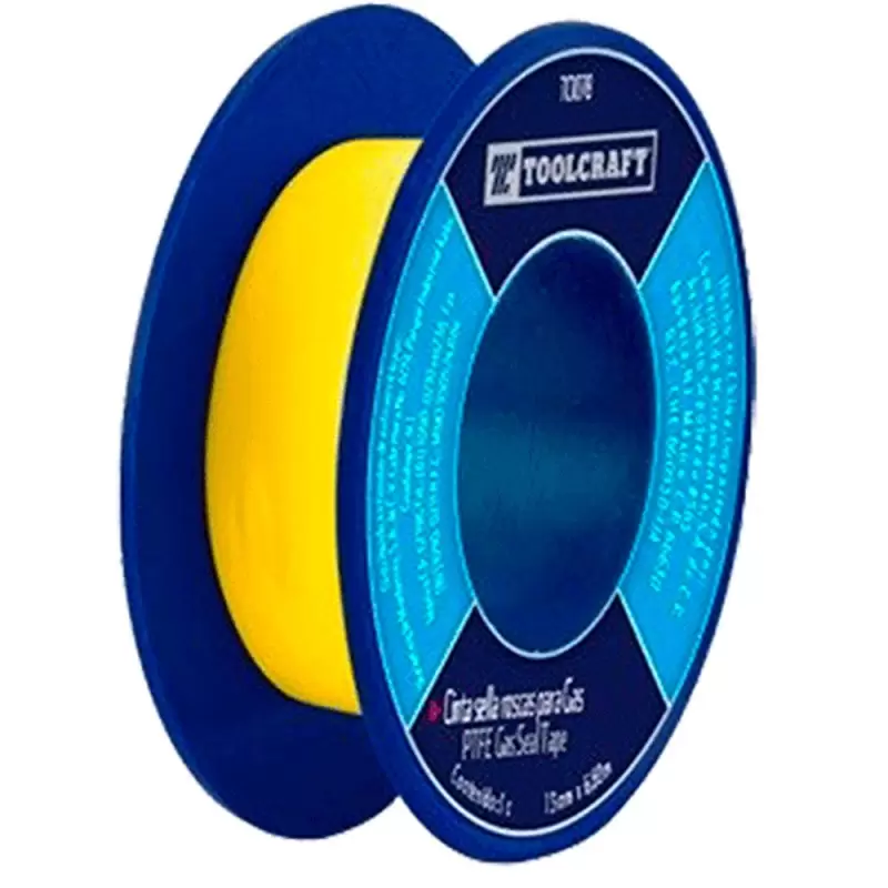 CINTA DE TEFLóN SELLAROSCAS PARA GAS TC1078 TOOLCRAFT