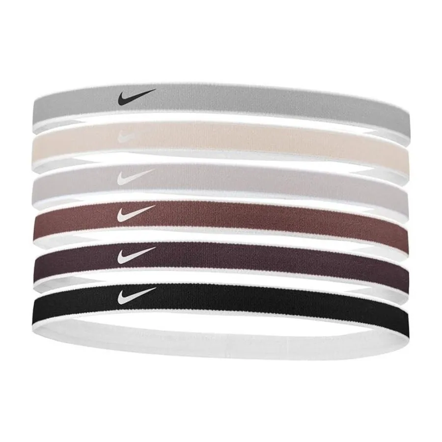  Cintas cabeza Nike Nike Swoosh Sport Headbands 6 Pk Tipped