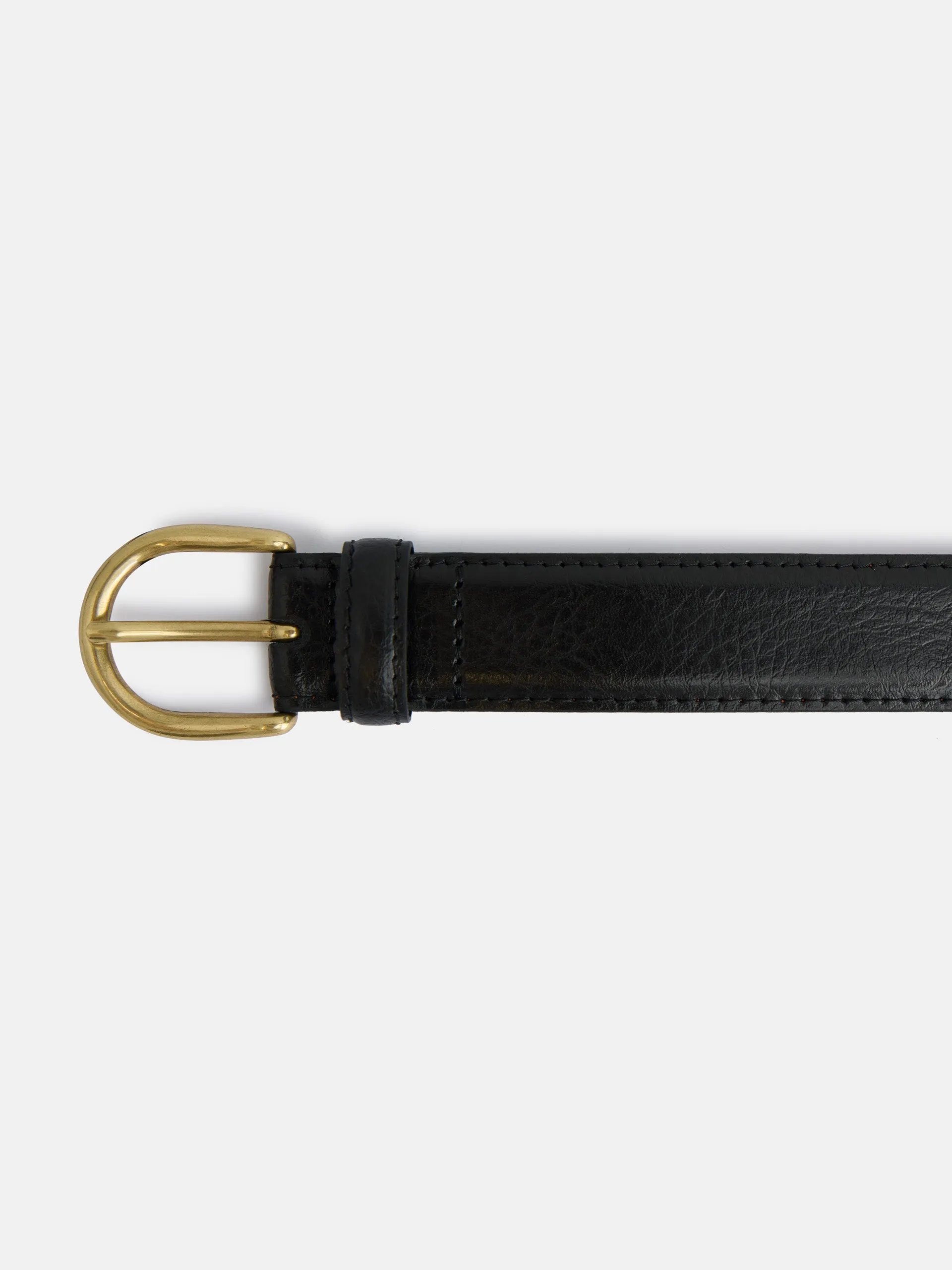Cinturon unique clasico piel negro