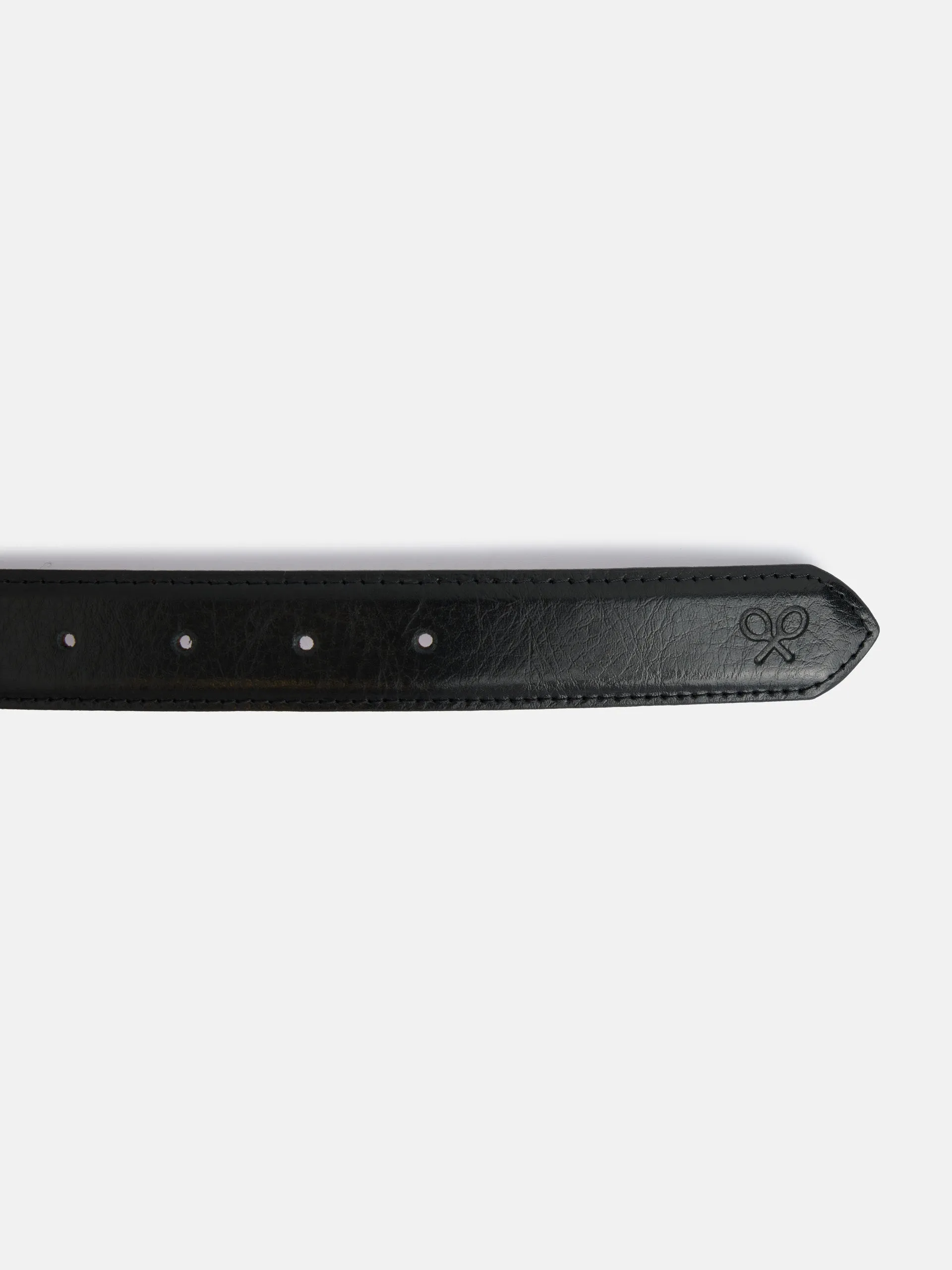 Cinturon unique clasico piel negro