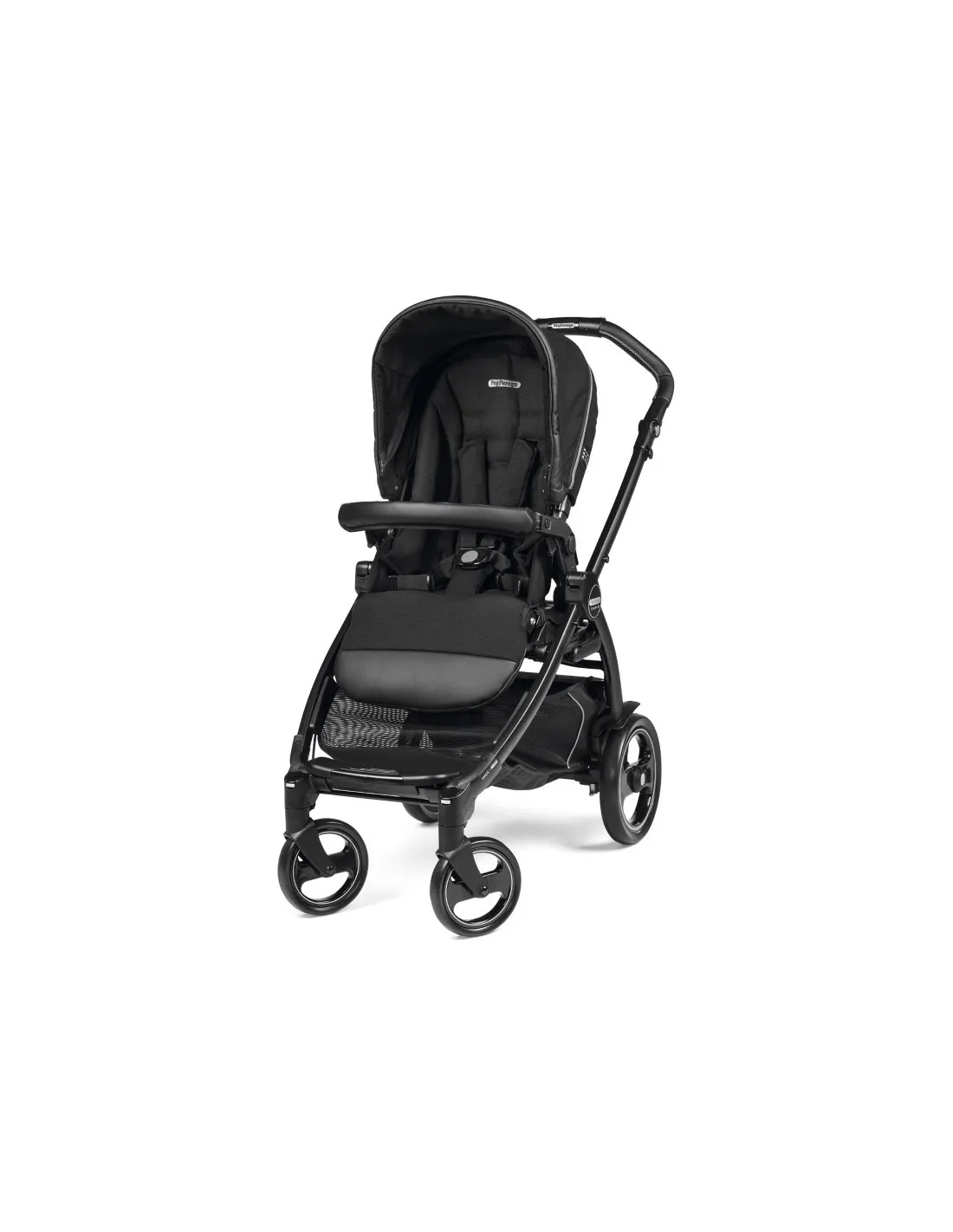COCHE BEBé TRES PIEZAS PEGPEREGO BOOK 51 ROCK ELITE BLACK