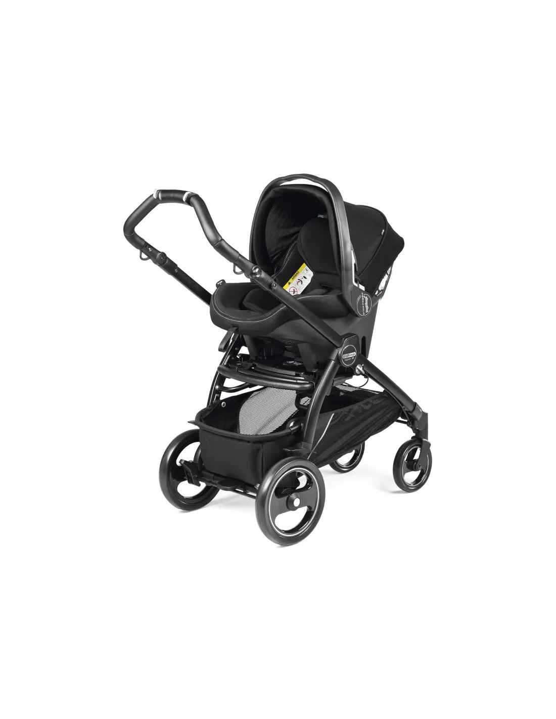 COCHE BEBé TRES PIEZAS PEGPEREGO BOOK 51 ROCK ELITE BLACK