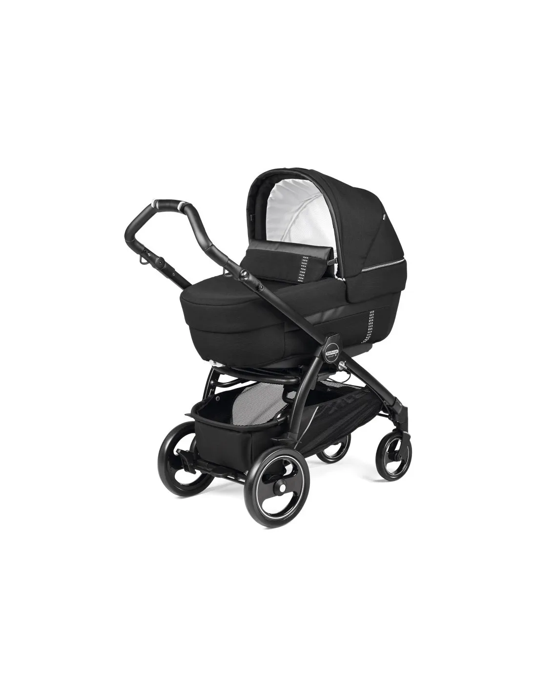 COCHE BEBé TRES PIEZAS PEGPEREGO BOOK 51 ROCK ELITE BLACK