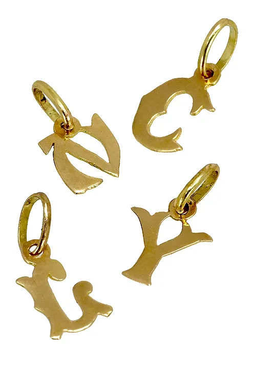 Colgante inicial I oro amarillo 173_INSII