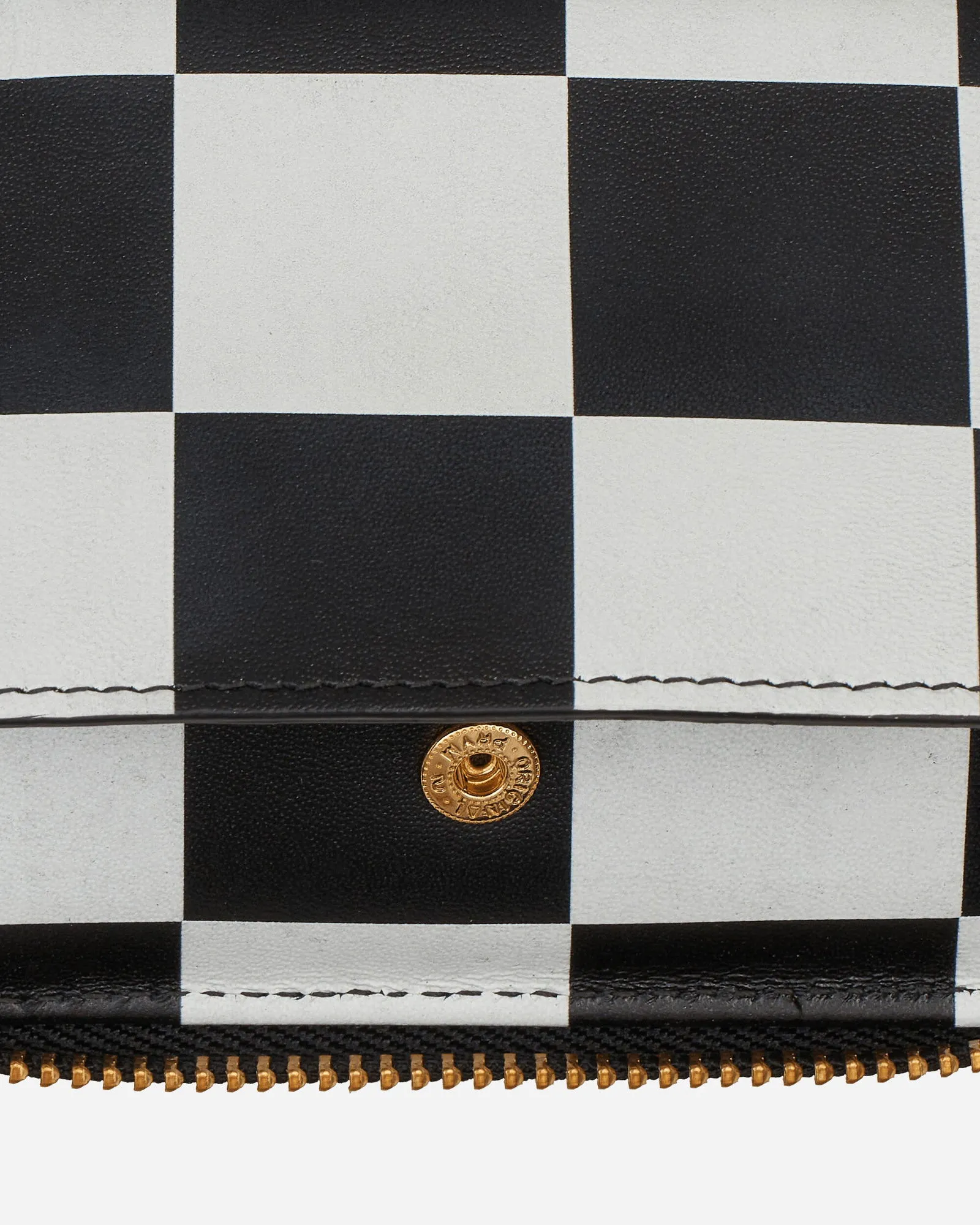 COMME DES GARçONS CLASSIC PRINT ZIPAROUND WALLET