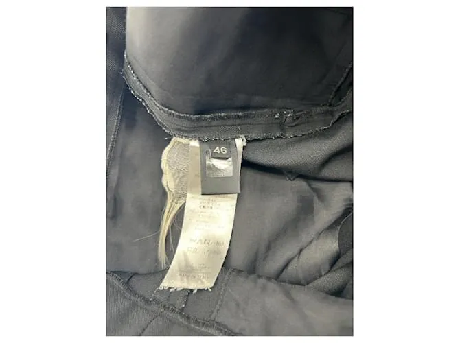 COSTUME NATIONAL  Pantalones T.IT 46 Poliéster Negro 