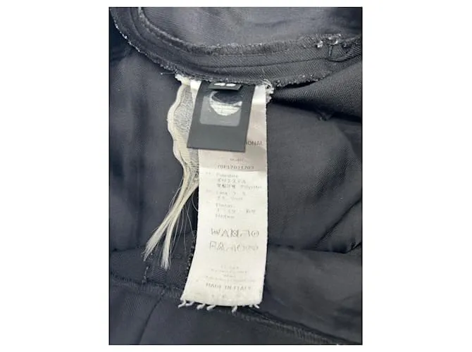 COSTUME NATIONAL  Pantalones T.IT 46 Poliéster Negro 