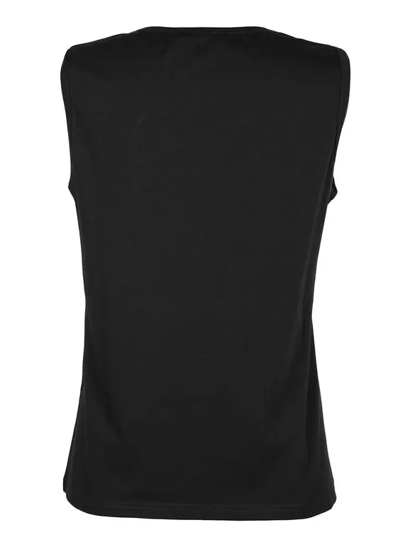 Coveri Moving Camiseta de tirantes de mujer con purpurina