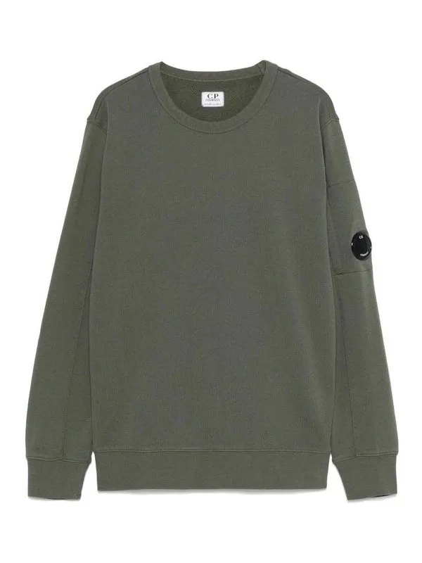 C.P. COMPANY SUéTER CUELLO REDONDO  VERDE