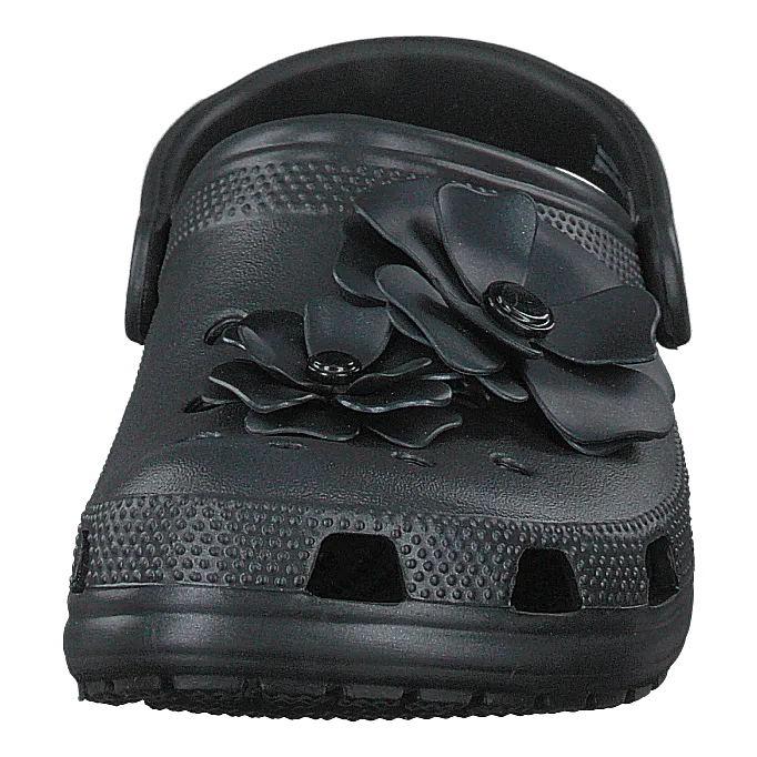 Crocs Classic Vivid Blooms Clog Black