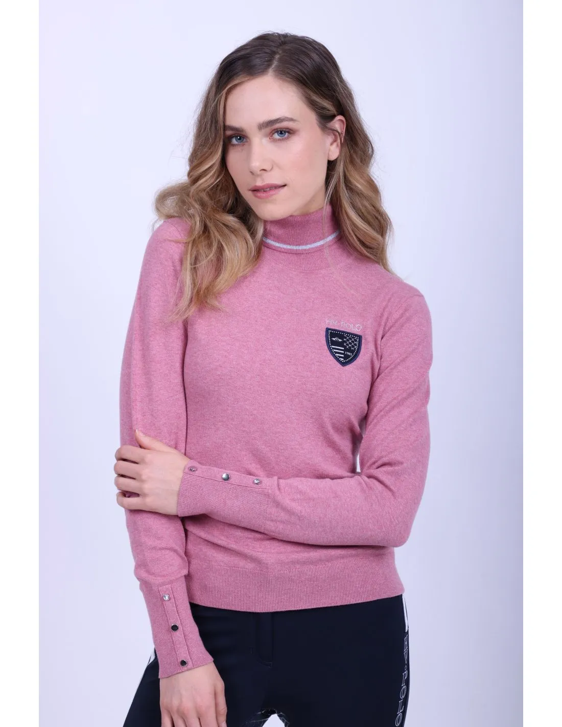Cuello vuelto de punto HVPMable