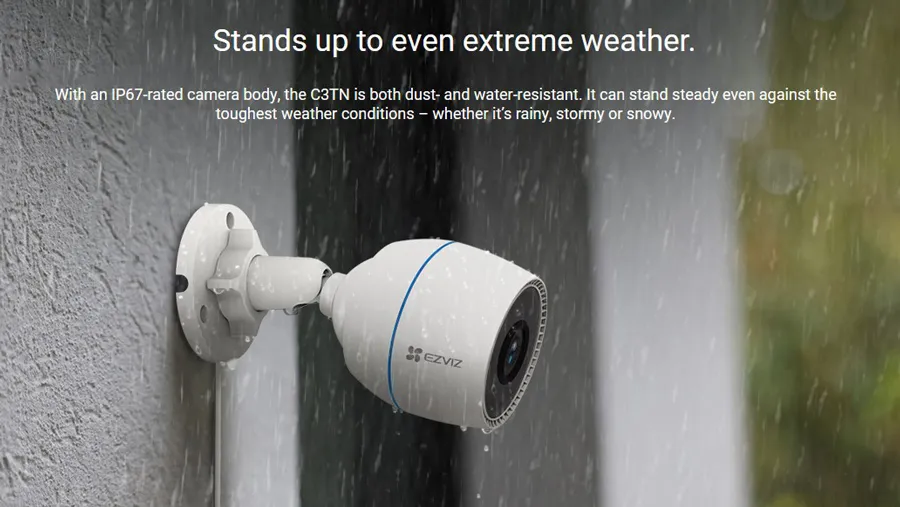 CáMARA WIFI EZVIZ C3TN 2MP, FULL HD, 2.8MM, IP67